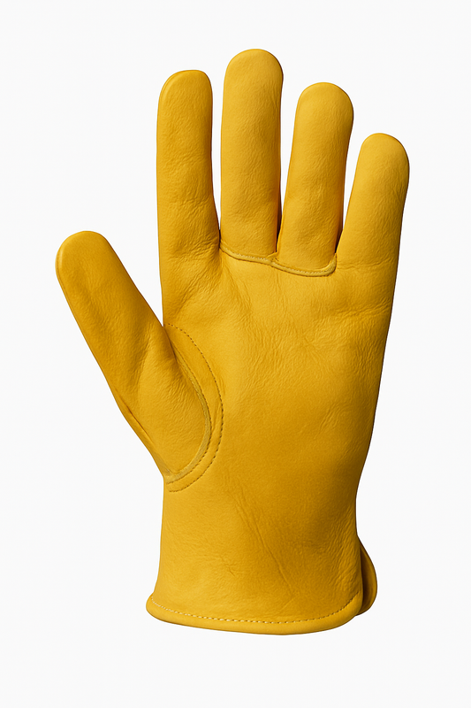 Guante de vaqueta sencillo/ reforzado