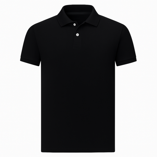 Camisas de dotacion empresarial tipo polo color negro