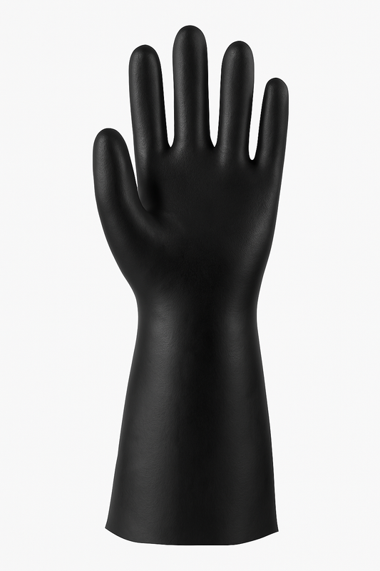 Guantes de caucho